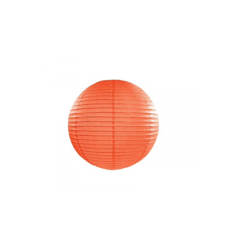 Lampion - oranžový