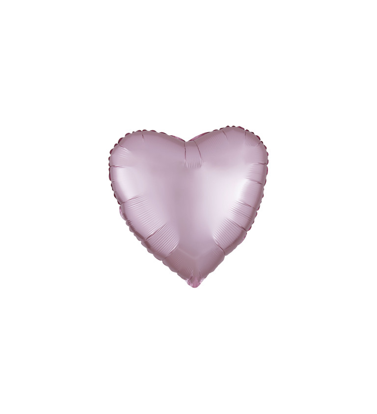 Balónek - srdce růžová