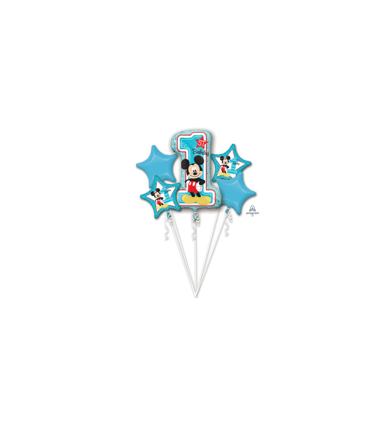 Set balonků - Mickey Mouse