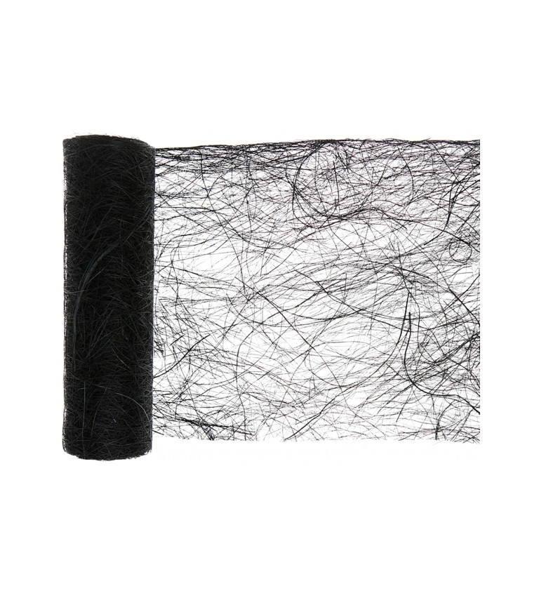 Lýkové vlákno Abaka v černé barvě
