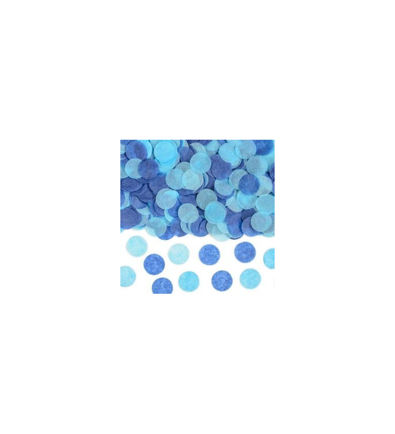 Modré konfety