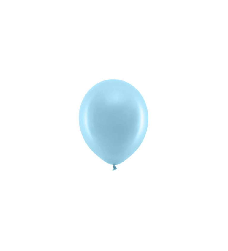 Balónky - světlé modrá