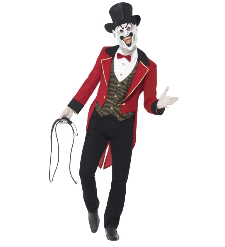 Pánský halloweenský kostým - hororový cirkusák
