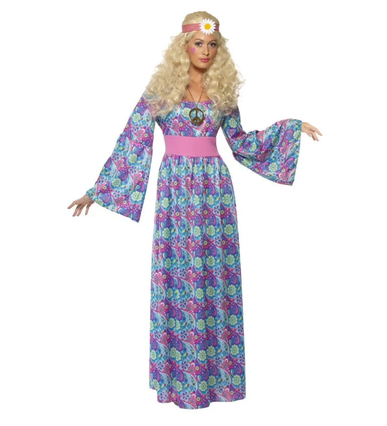 Kostým pro ženy - Hippie dlouhý