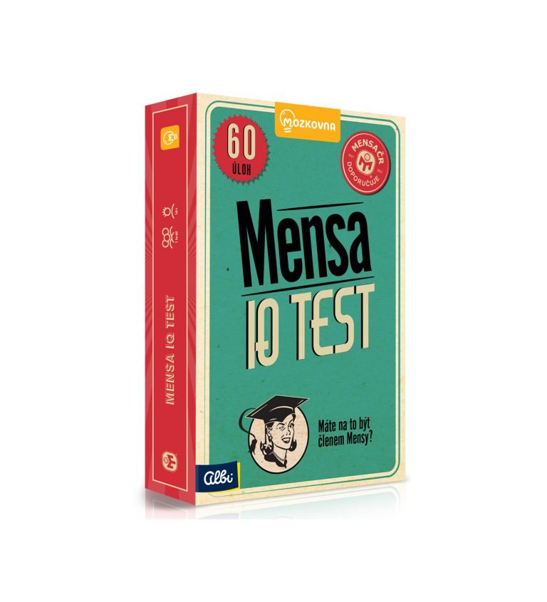 Stolní karetní hra - Mensa IQ test