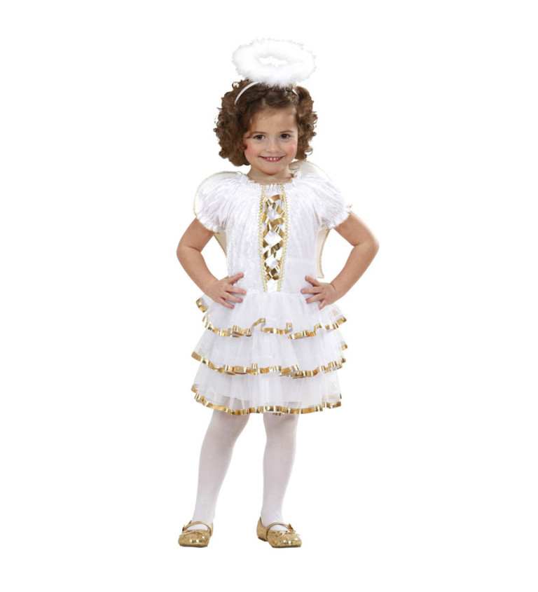 Dětský kostým pro dívky - kouzelný anděl