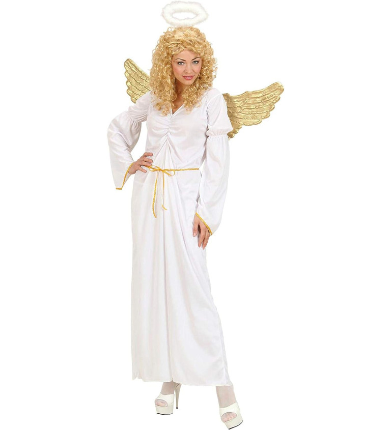 Anděl se svatozáří - Vánoční kostým