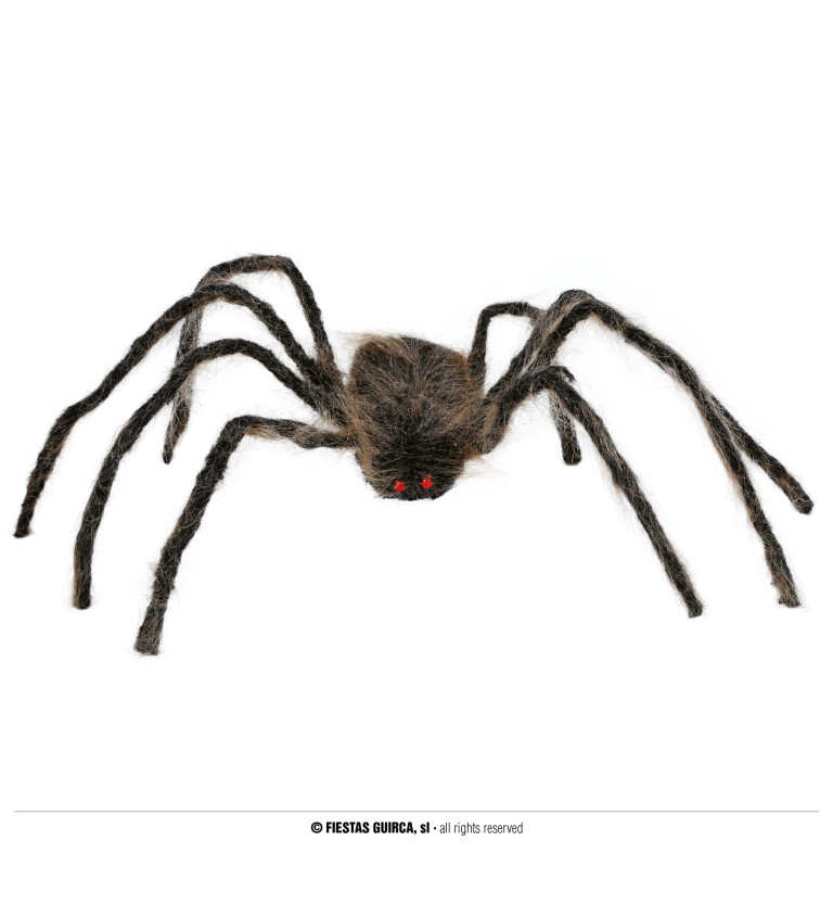 Hnědý pavouk 75 cm