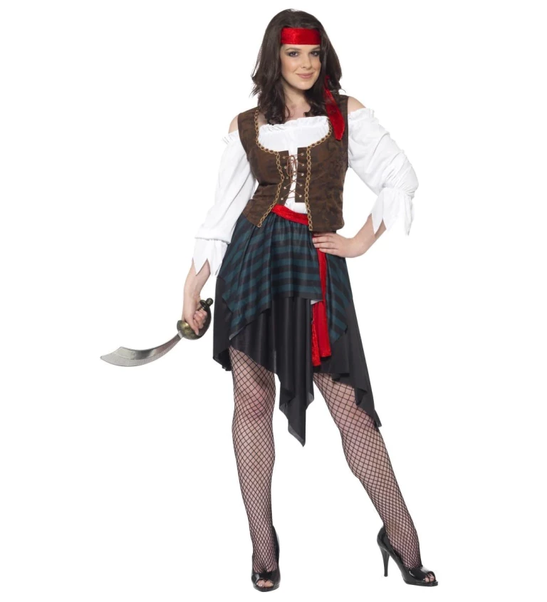 Kostým pro ženy - Loupežná pirátka