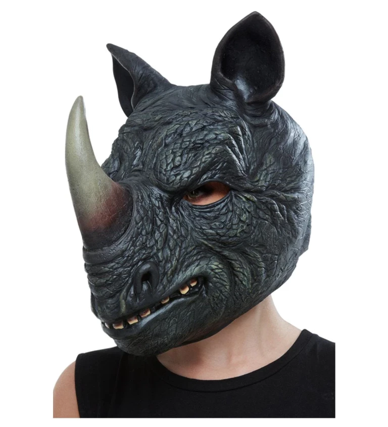 Maska Šedý nosorožec
