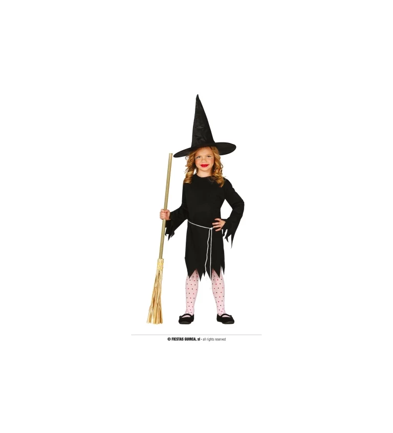 Dětský kostým - čarodejka