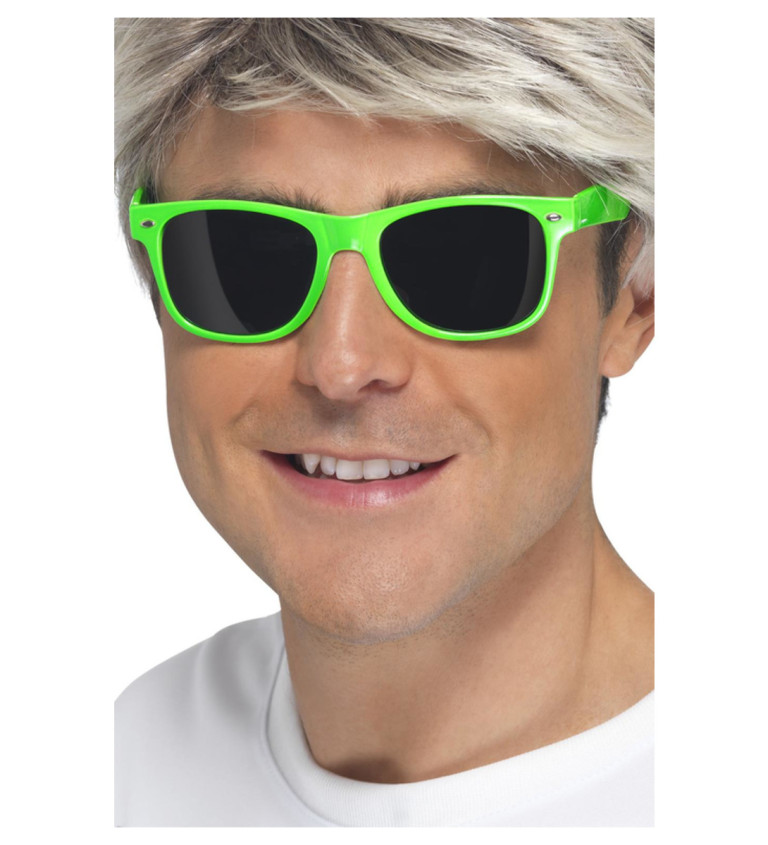 Brýle - retro zelené