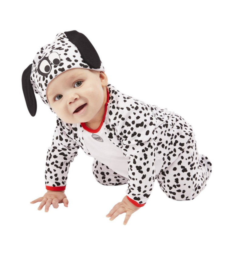 Baby kostým pro nejmenší - Dalmatin