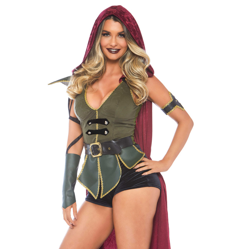 Dámský sexy kostým úchvatný Robin Hood
