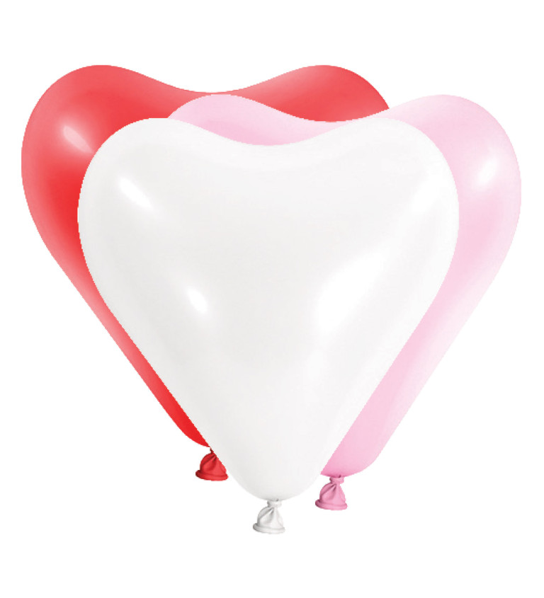 Dekoracní balónky- srdce
