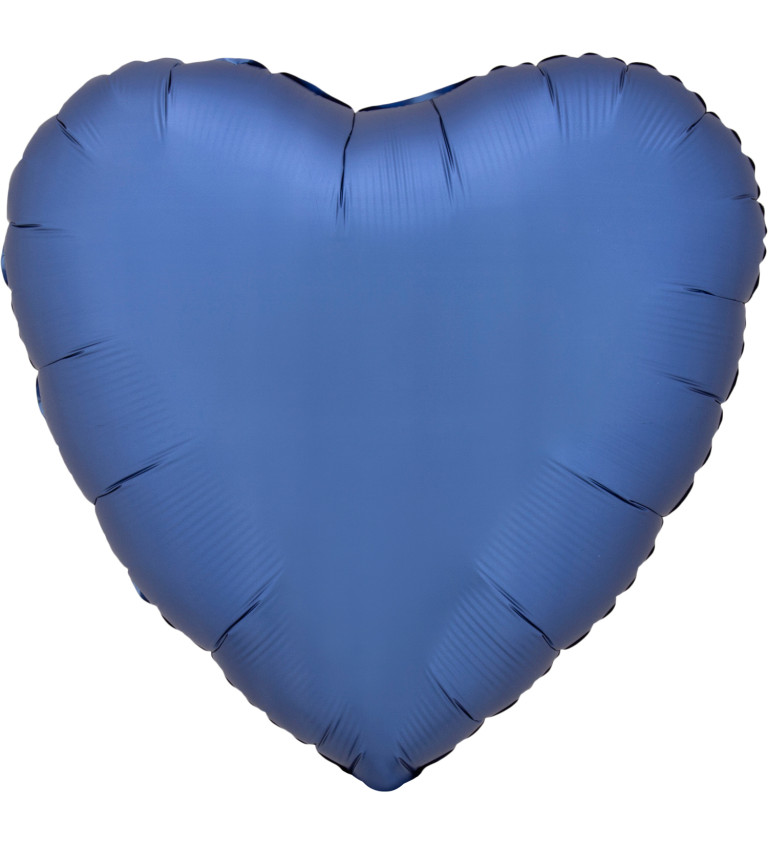 Balónek - srdce modrý