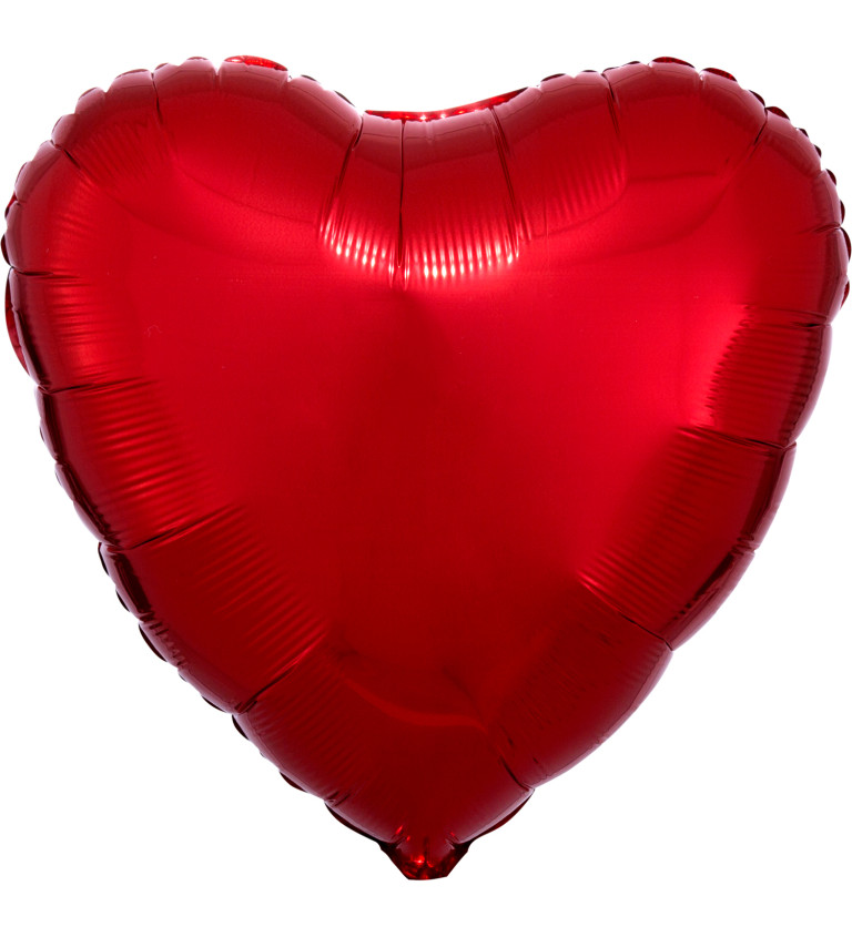 Balónek - červené srdce