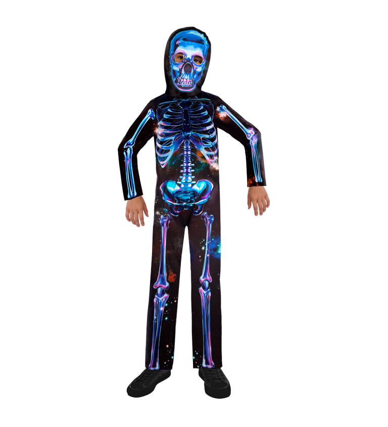 Dětský kostým - Neon skeleton