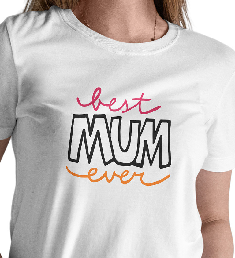 Dámské triko - Best mum ever
