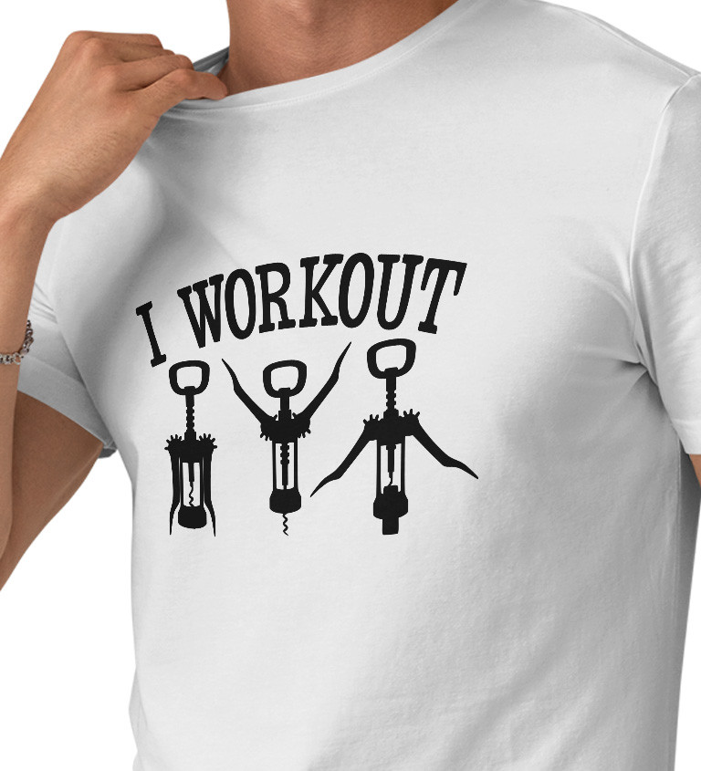 Pánské triko - I workout