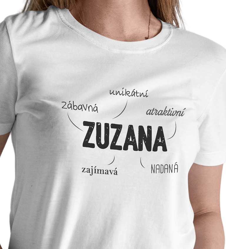 Dámské triko bílé - Zuzana