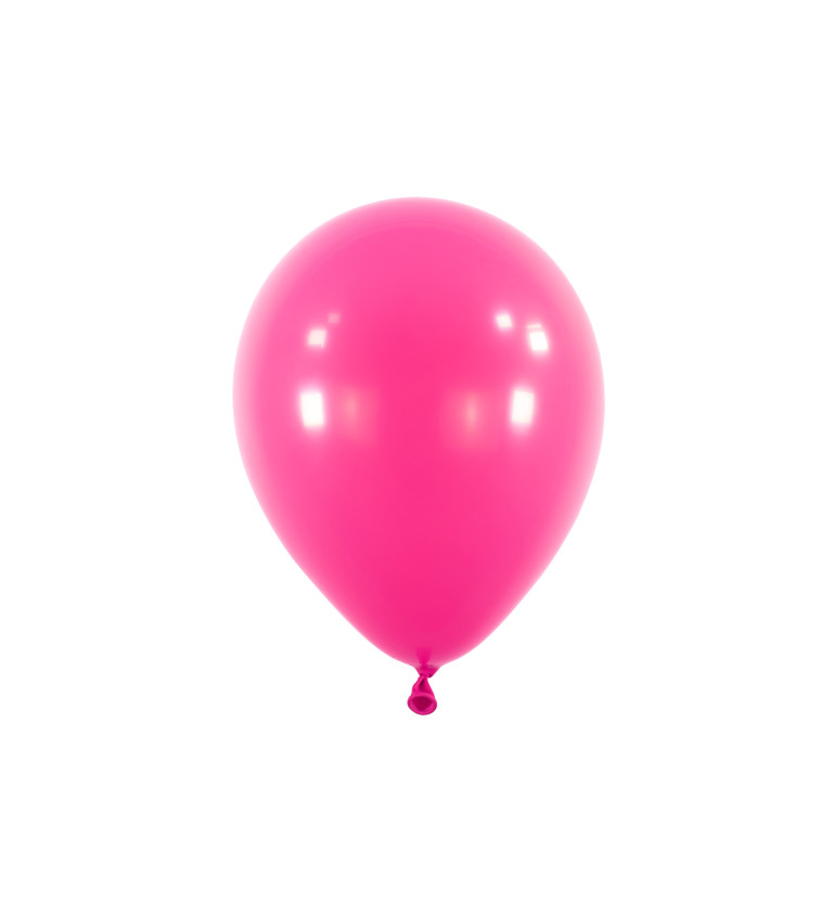 Dekorativní růžové latexové balónky