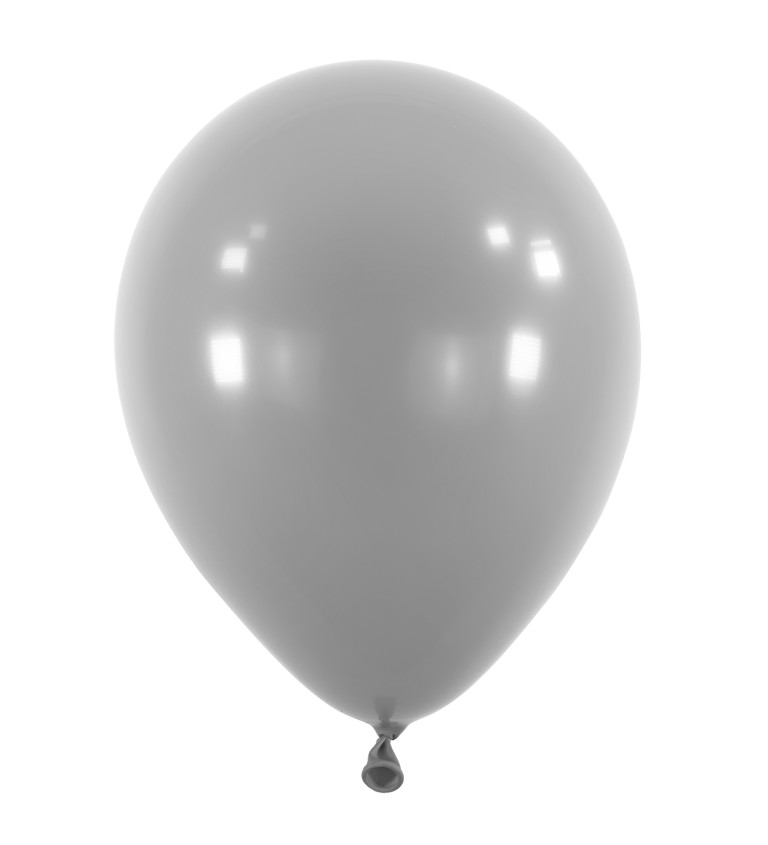 Dekorační šedé balónky