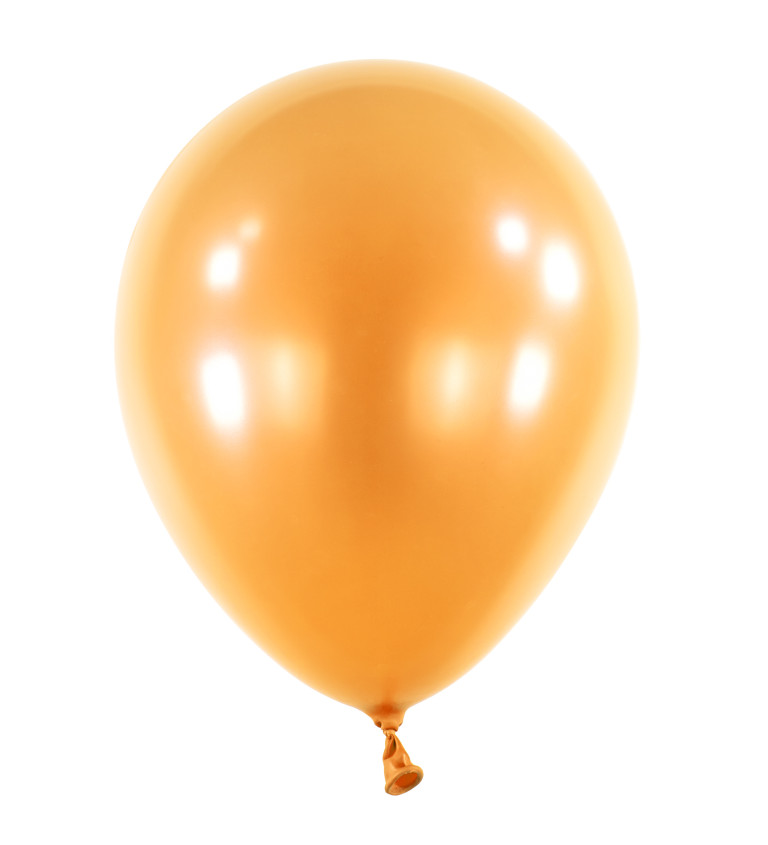 Latexové světle oranžové balóny