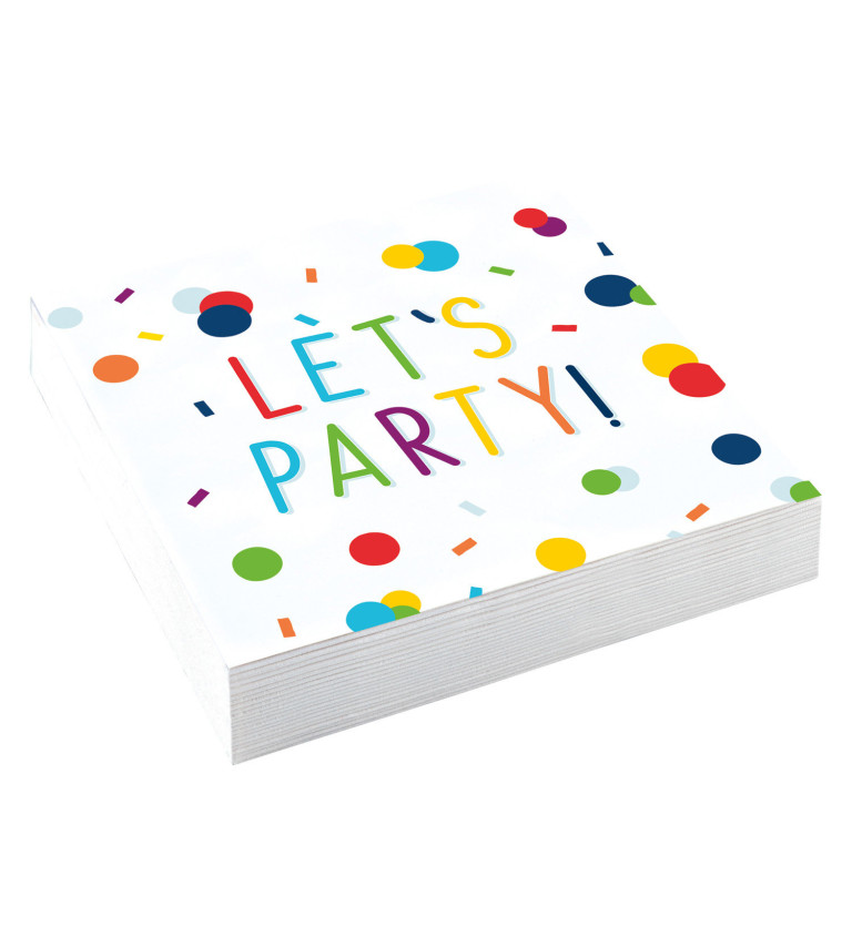 Papírové ubrousky - Party