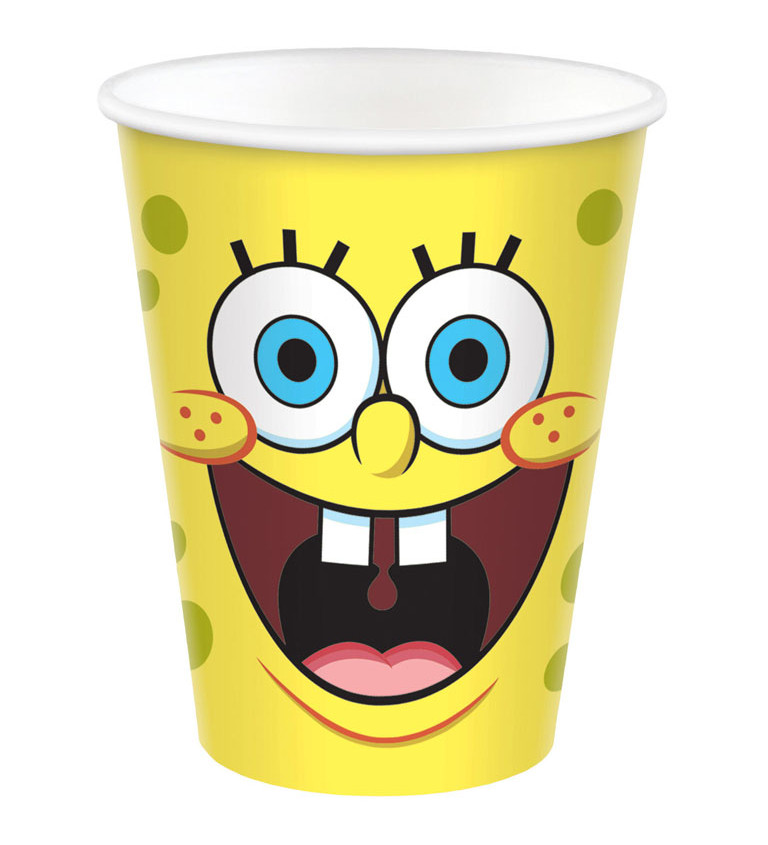 Kelímek papírový Spongebob