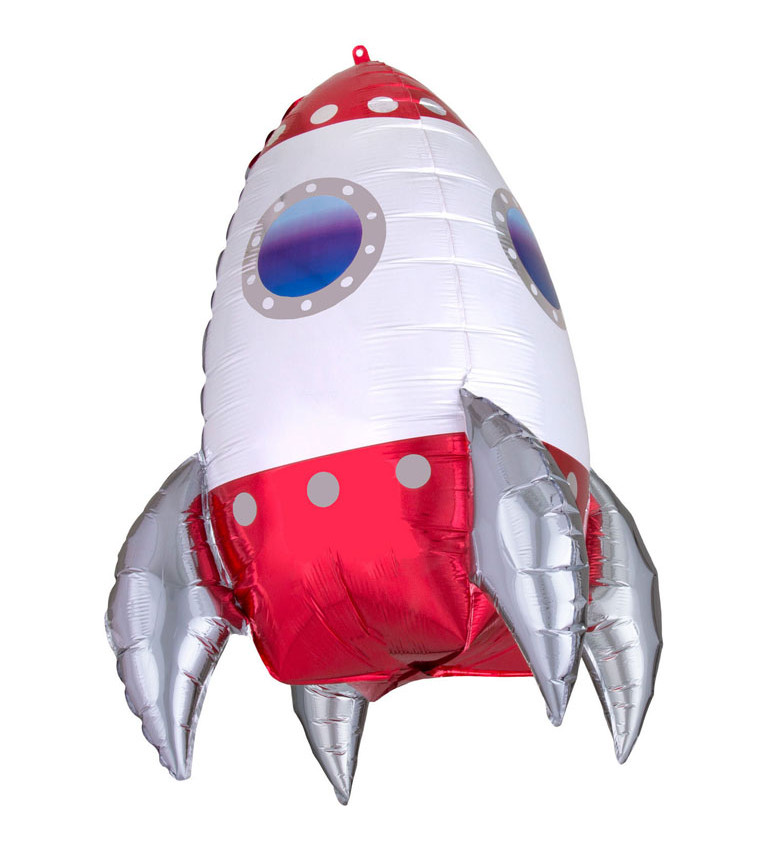 Balónek ve tvaru rakety