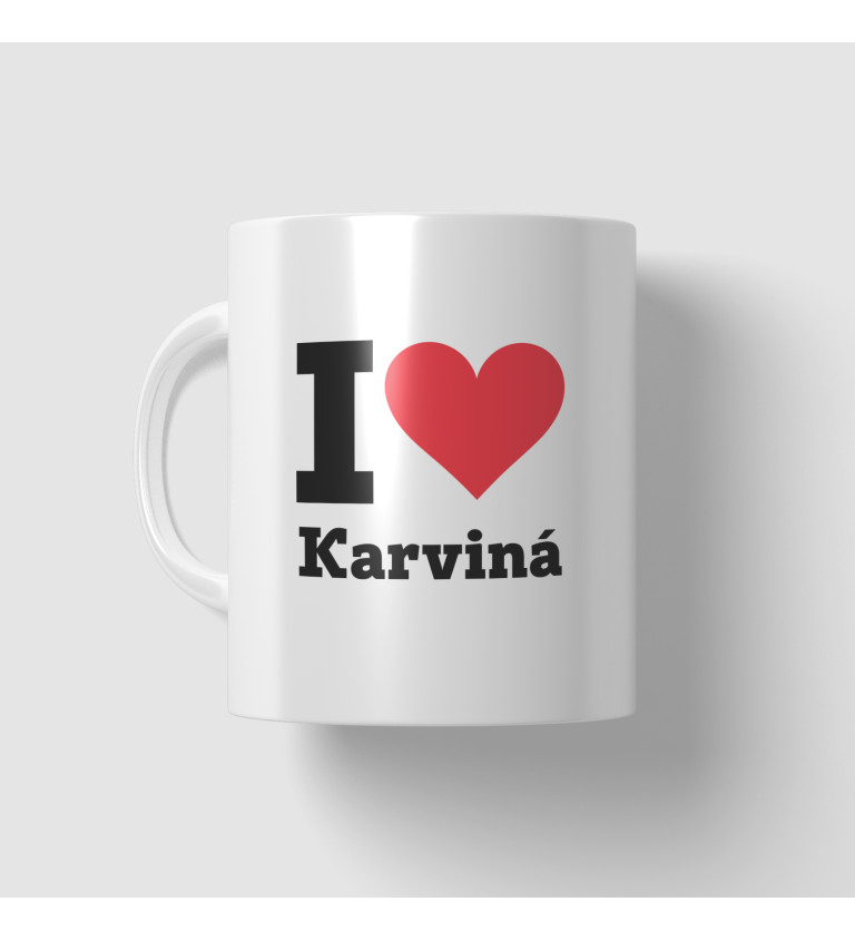 Hrnek - I love Karviná