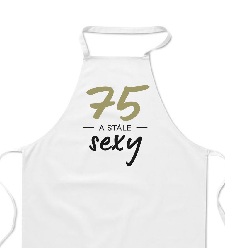 Zástěra bílá - 75 a stále sexy