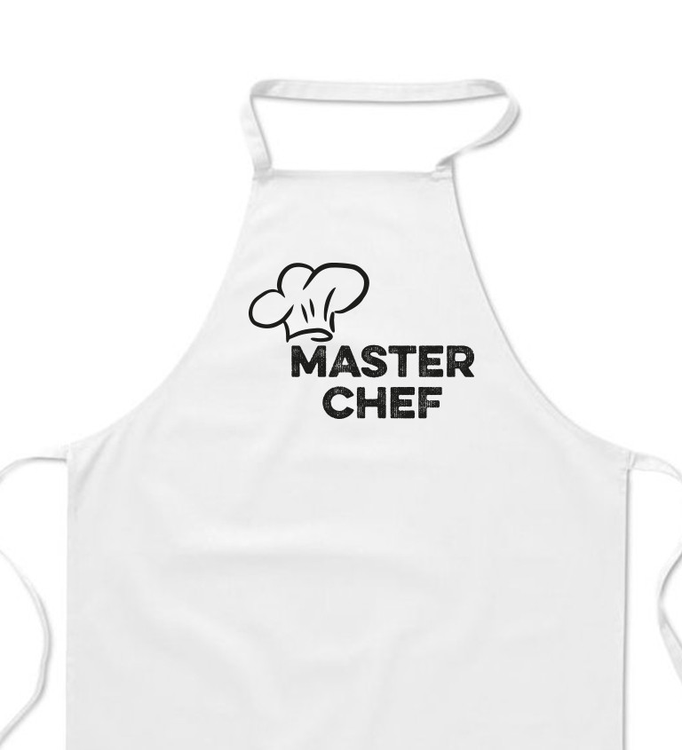 Zástěra bílá - Master chef