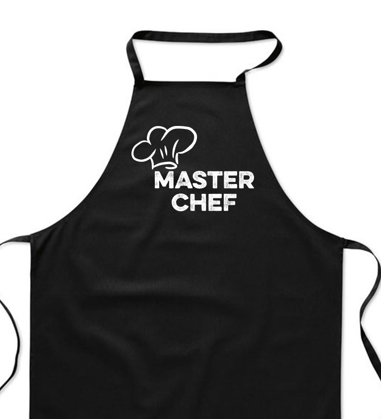 Zástěra černá- Master chef