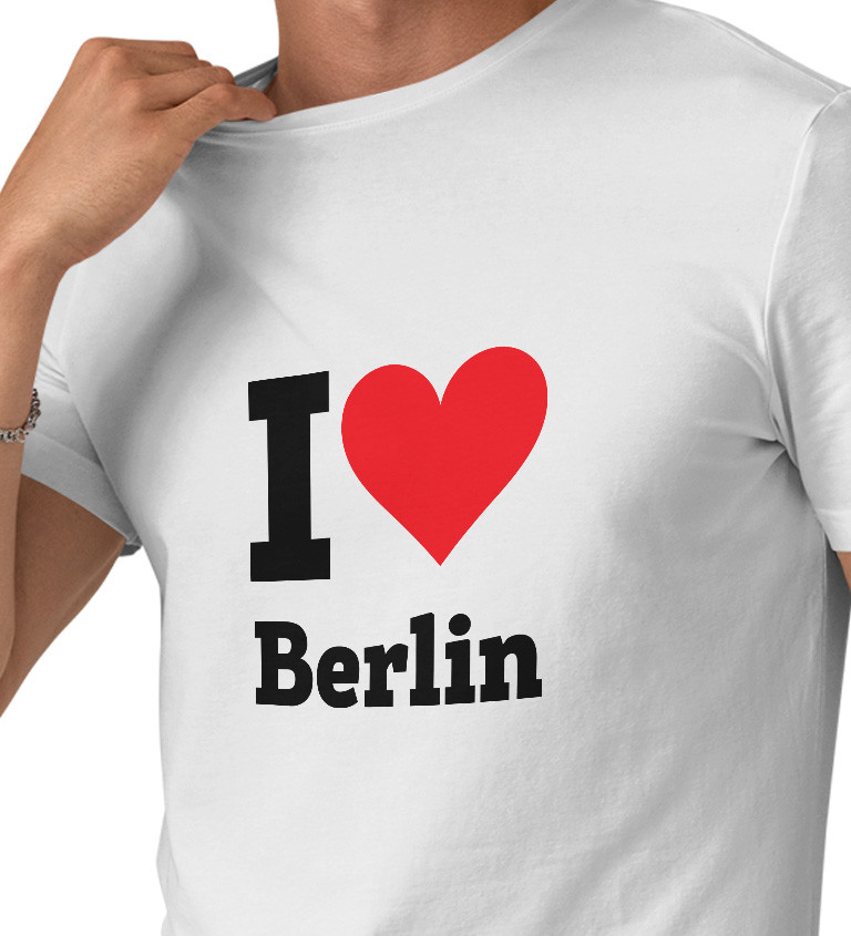 Pánské triko - I love Berlin