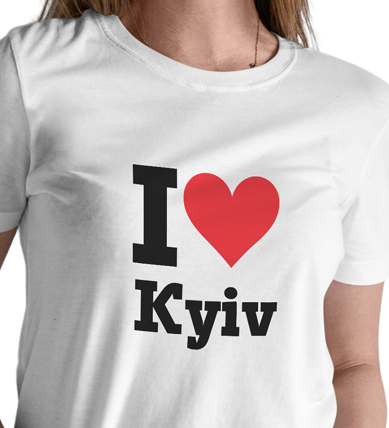Dámské triko - I love Kyiv