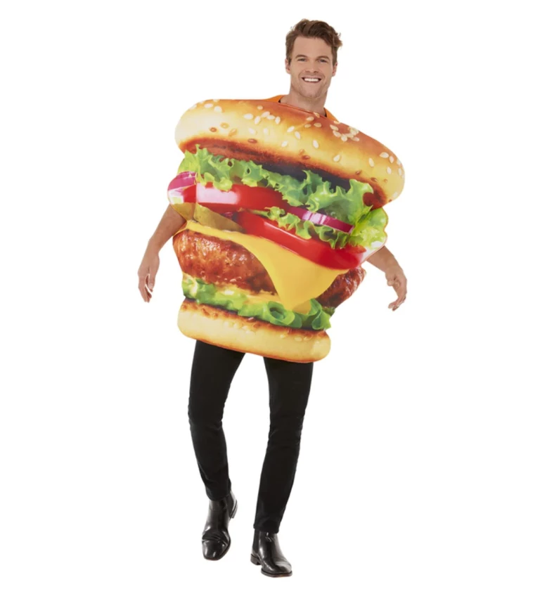 Unisex kostým Hamburger