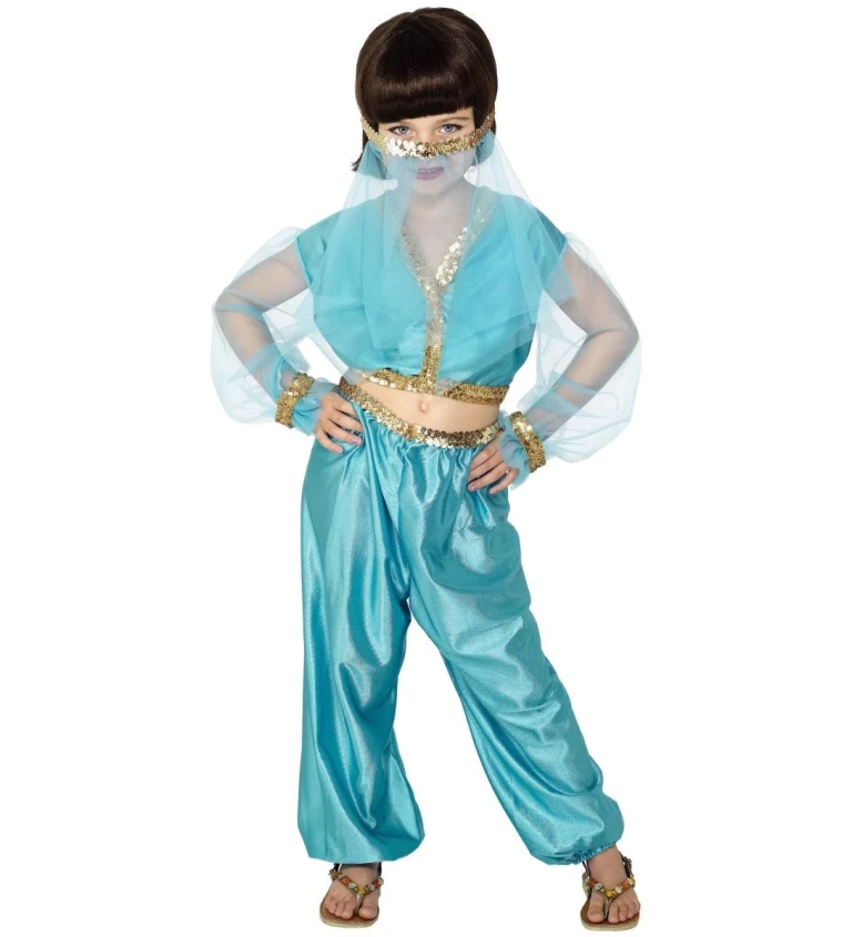 Dětský kostým pro dívky - Orientální tanečnice