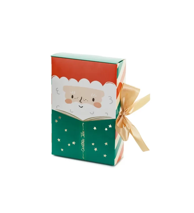 Papírová krabička na dárek - Santa