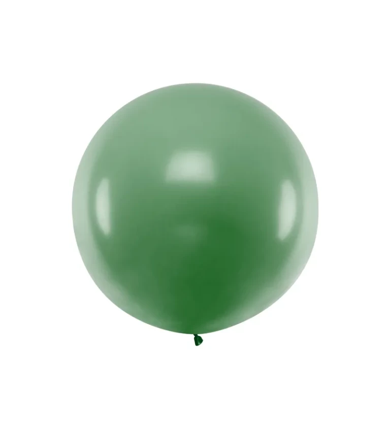 Velký zelený balónek