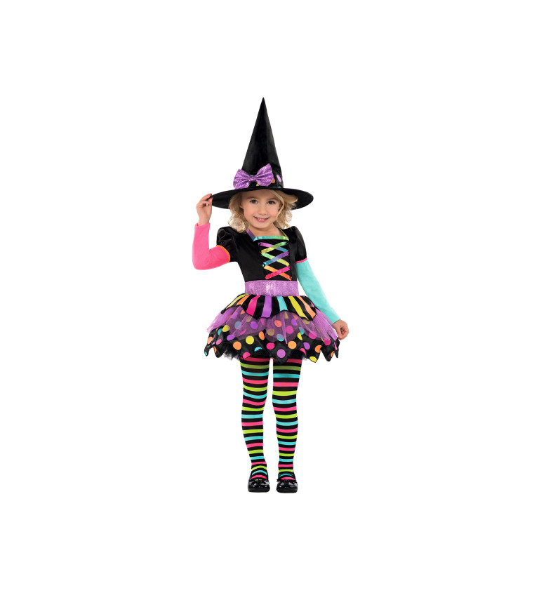 Kostým dětský Miss witch