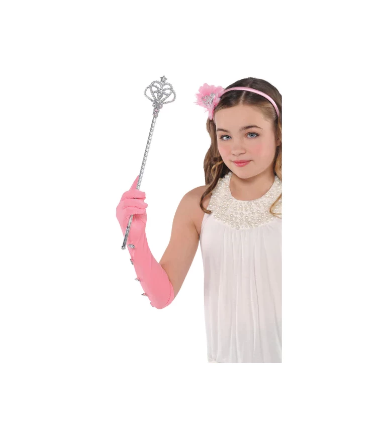 Hůlka pro princeznu - stříbrná