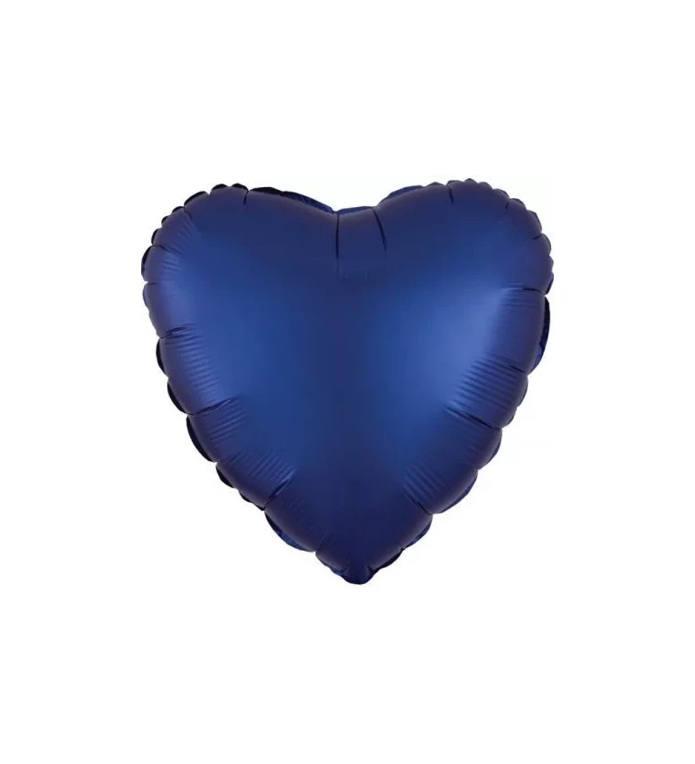 Srdce modrý balónek