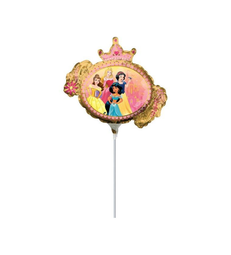 Disney princezny - balón na tyčce