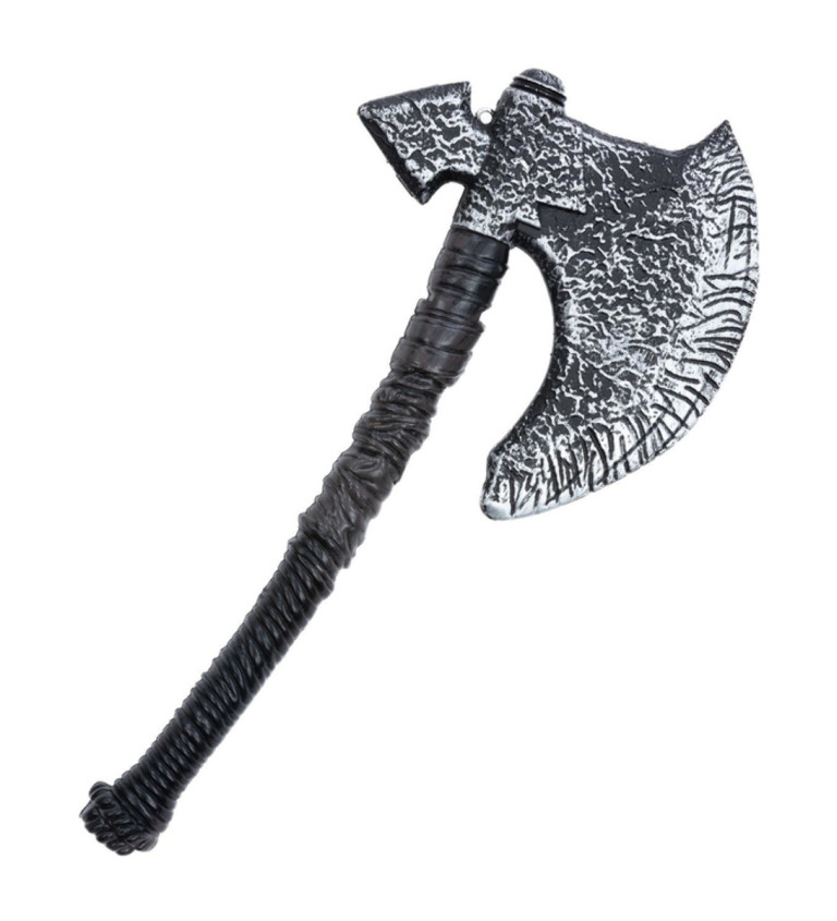 Vikingská sekera - stříbrná