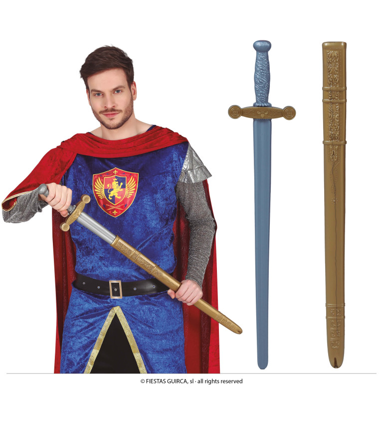 Meč s pochvou - Středověký