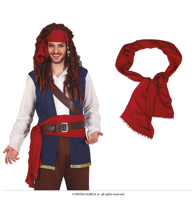 Sada šátek a pásek - pirátská