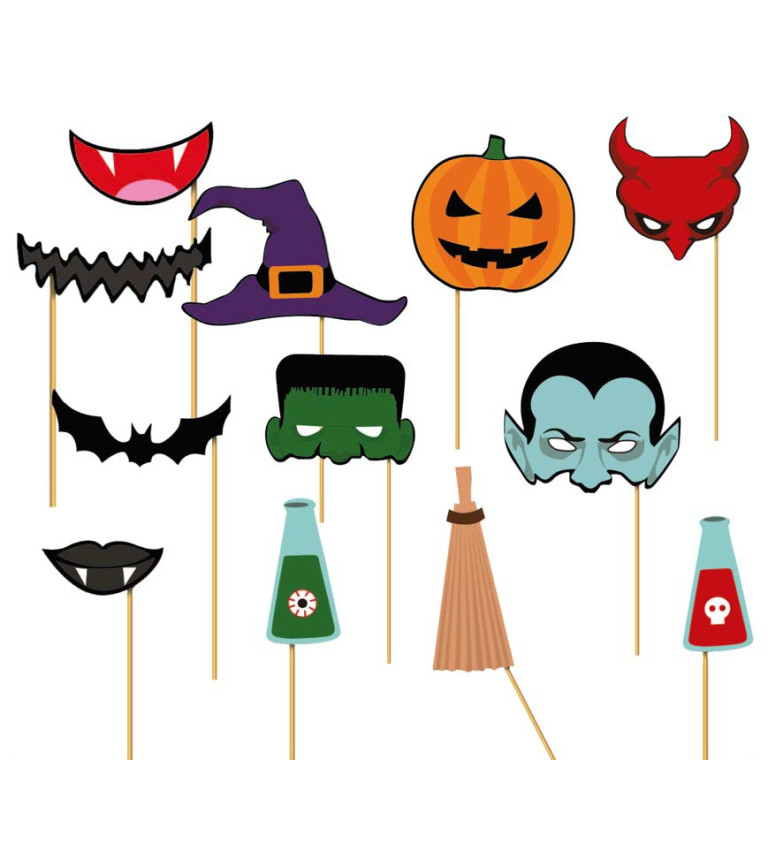 Fotostěna na Halloween