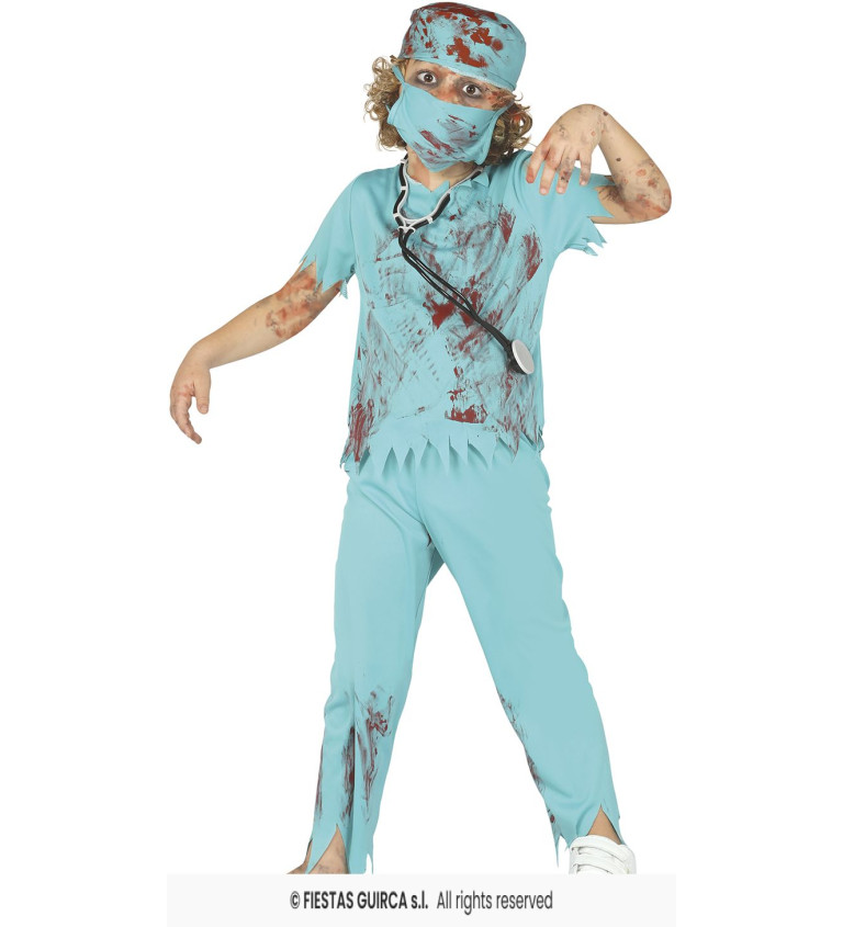 Dětský kostým: Zombie doktor